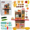 LEAN Toys LeanToys Růžová dětská kuchyňka