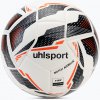 Futbalová lopta uhlsport Match Addglue white/navy/fluo red veľkosť 5