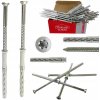 Hmoždinky do betónu Wkręt-Met 10 x 230 mm 25 ks
