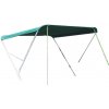 Bimini strieška 165-185x180x110 zelená pre nafukovacie člny.