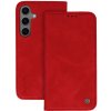 Flipové puzdro Wonder Smart pre Samsung S24 červené
