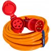 PREDLŽOVACÍ KÁBEL 25M H07BQ-F 5x2,5 mm² 16A PUR Polyuretán oranžový