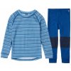 Helly Hansen detský set GRAPHIC LIFA MERINO modrý prúžok