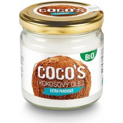 BIO kokosový olej, extra panenský (400ml) - Health Link