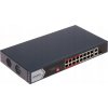 16-portový switch Hikvision DS-3E0318P-E/M(C), 16x PoE + 2x Uplink