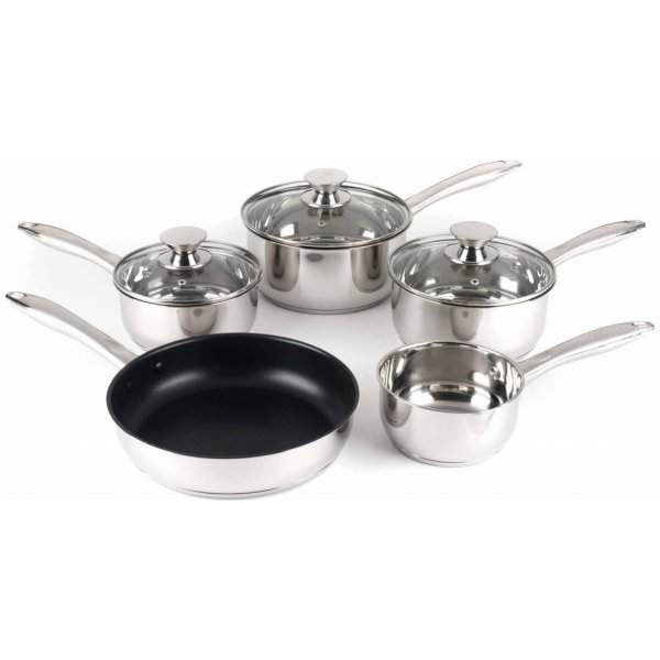 Sada riadu Russell Hobbs BW06572EU7 Classic collection S/S pan set 5 ks