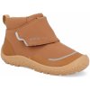 Barefoot detské členkové topánky Reima - Hyppii Cinnamon brown hnedé