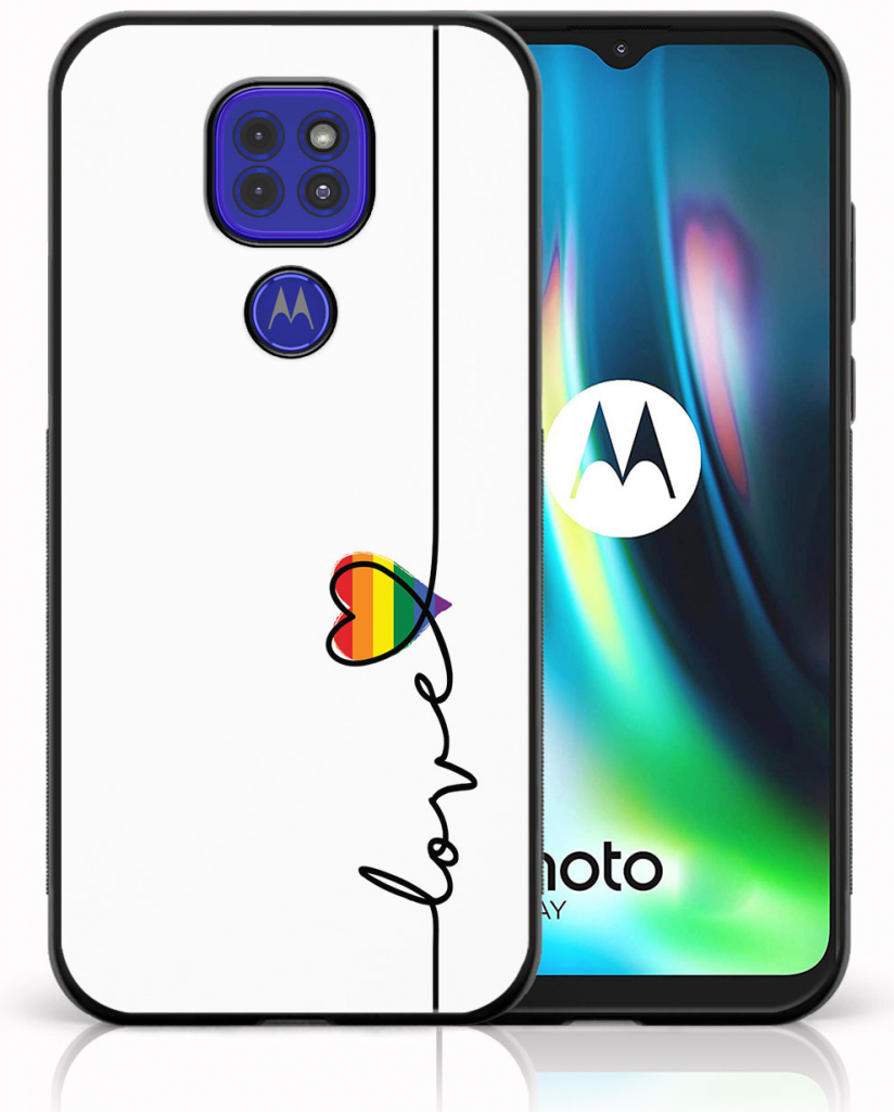 PROTEMIO 38866 MY ART Silikónový kryt Motorola Moto G9 Play / E7 Plus LOVE 054