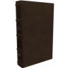 NKJV, Large Print Verse-by-Verse Reference Bible, Maclaren Series, Genuine Leather, Brown, Comfort Print