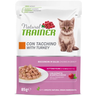 Trainer Natural CAT KITTEN&YOUNG krocan 85 g