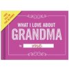 Knock Knock What I Love about Grandma Book Fill in the Love Fill-in-the-Blank Book & Gift Journal (Knock Knock)(Diár)