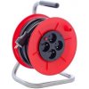MUNOS Predlžovací kábel BASIC PKB230Z, 25m / 230V, cievka, 4 zásuvky 4591000111