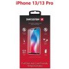 SKLO SWISSTEN FULL GLUE, COLOR FRAME, CASE FRIENDLY PRO APPLE IPHONE 13/13 PRO ČERNÉ 54501803