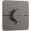 Hansgrohe ShowerSelect Comfort - Termostatická batéria pod omietku, kefovaný čierny chróm 15581340