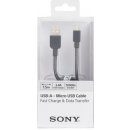 Sony CP-ABP150H USB Type A / Type B, 2,4A, 150cm, šedý