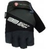 Rukavice na bicykel pánske Poludník SOFT GRIP čierne L