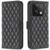VSETKONAMOBIL 70350 LATTICE Ochranné puzdro pre Xiaomi Redmi Note 13 5G čierne
