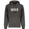 Tommy Hilfiger pánska mikina bez zipsu čierna