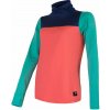 Dámska mikina SENSOR COOLMAX THERMO koral/sea green/deep blue L