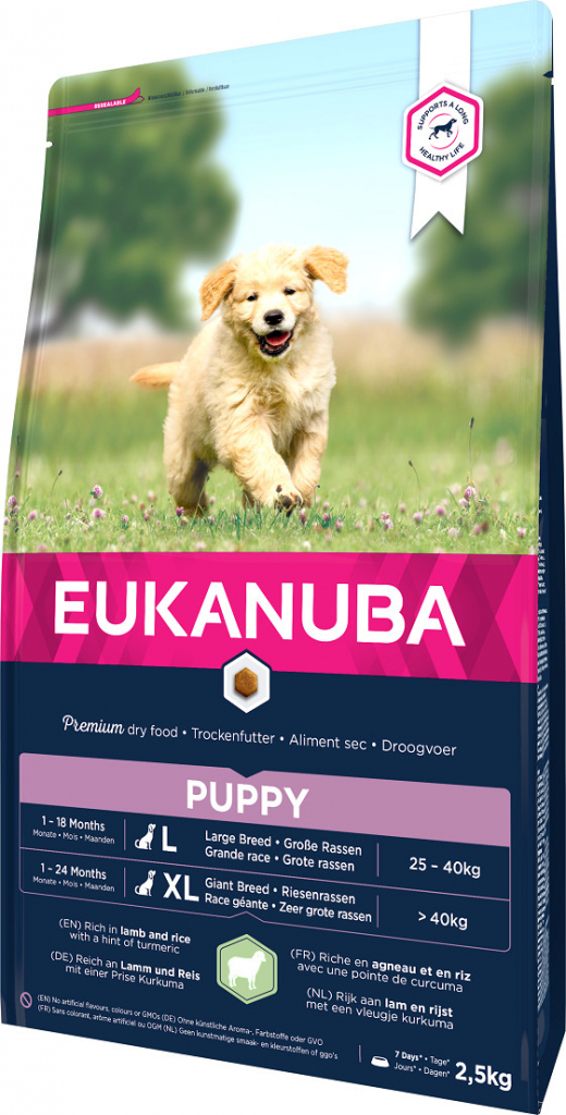 Eukanuba Puppy & Junior Lamb 2,5 kg