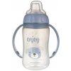 Canpol babies Hrnček tréningový Cute Animals so silikónovým náustkom 320 ml Psík