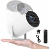 PROJEKTOR ANDROID 1080P MINI PRENOSNÝ PROJEKTOR WIFI BLUETOOTH TV OTOČNÝ