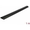 Delock Kabelovod 50 x 12 mm - délka 1 m černá 20710