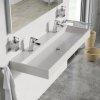 Ravak Umývadlo Natural Duo 120, s otvormi pre batérie, bez prepadu