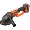 Black&Decker BCG720M1 Aku úhlová bruska 125 mm 18 V / aku baterie Li-ion 4,0 Ah