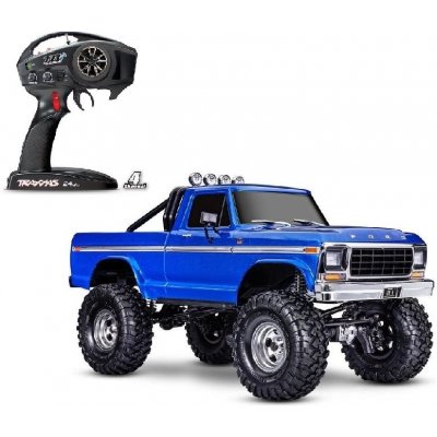 Traxxas RC auto TRX-4 Ford F-150 Ranger XLT TQi RTR modrý 020334169204 1:10