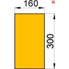 Příslušenství HAAS+SOHN: Cihla č. 125 (sada 2 kusy) 30 x 160 x 300 mm