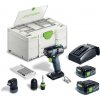 FESTOOL Akumulátorový vŕtací skrutkovač TXS 12 2,5-Set 576874