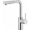 KFA KFA - DUERO BASIC drezová batéria s otočnou vyťahovacou sprchou a prepínaním, INOX 6623-110-22