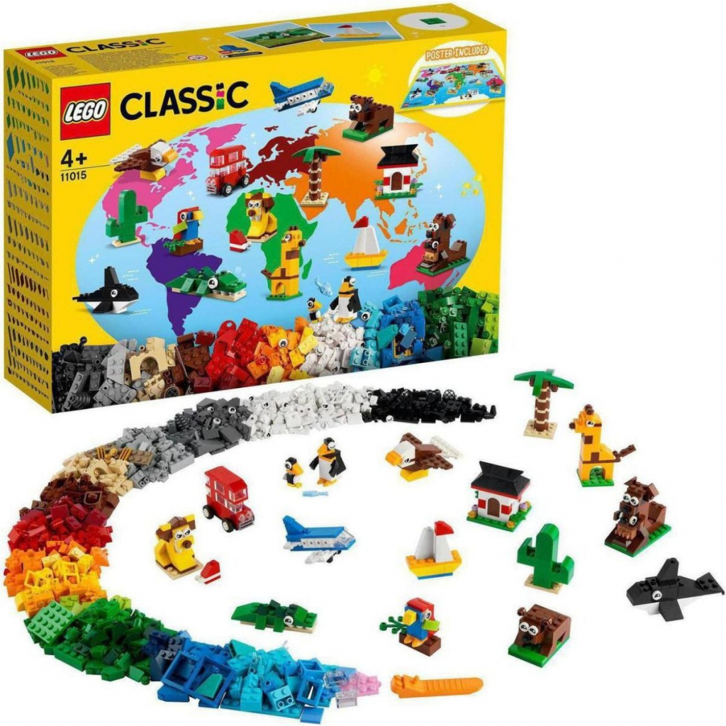 LEGO® Classic 11015 Cesta okolo sveta od 31,62 € - Heureka.sk