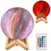 Iso Trade Nočná mesačná lampa 15 cm, 16 farieb