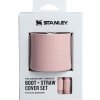 STANLEY Silikonový obal dna a kryt slámky The Quencher Boot + Straw Topper 1180 ml/40oz Pink Dusk