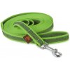 Firedog Pogumované vodítko 20 mm 3 m s rúčkou neónovozelené