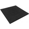 SEDCO Outdoor Gumová fitness podlaha 100 × 100 × 1,5 cm čierna