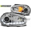 Tuning-tec PREDNÉ SVETLOMETY DAYLIGHT CHROME pasujú na VW GOLF 4 09.97-09.03