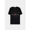 Diablo IV - Pentagram Logo Men's Short Sleeved T-shirt Velikost: S, Barva: Black