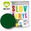 Slovakryl 0,75 kg rôzne odtiene slovakryl zelený 0530 / 0,75 kg