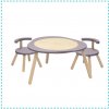 Stokke MuTable + Stolička 2ks: Lilac