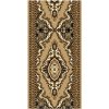 Alfa Carpets 120x80 cm s obšitím Behúň na mieru TEHERAN T-102 beige - šíre 80 cm Béžová