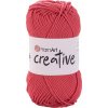 Yarn Art Creative 236 Pink Red Pletacia priadza
