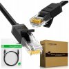 Ugreen 20161 prepojovací RJ45 Cat 6 UTP 1000 Mbps, 3m, černý