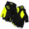 Cyklistické rukavice Giro Strade Dure Black/Highlight Yellow M