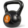 Kettlebell 6 kg plastový s cementovou výplňou