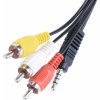 3.5mm audio jack na RCA konektor