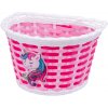 CTM košík na riadidlá detský, plast, ružový - unicorn