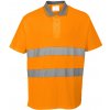 PORTWEST HI-VIS BAVLNA S171 / Reflexná polokošeľa - HV oranžová M
